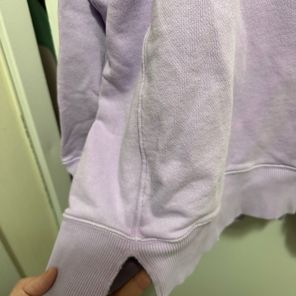 Aerie Purple Oversized Sweatshirt - Picture 2 of 8